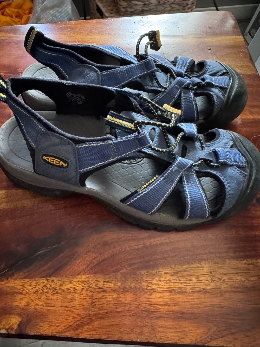 Keen Blue and Black Waterproof women’s Sandals - Picture 5 of 6